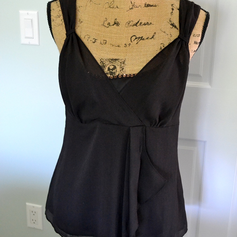 Loft Flowy Chocolate Tank